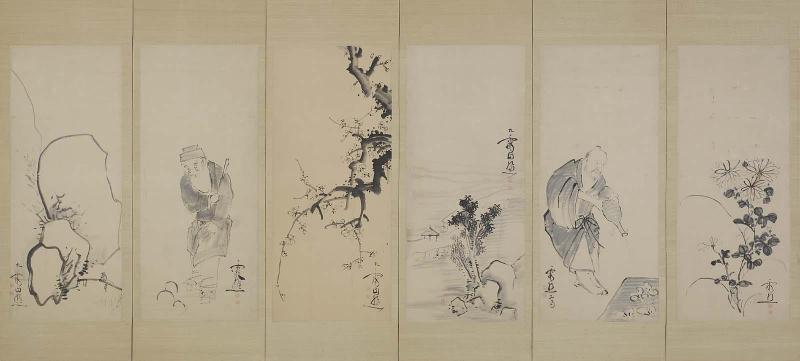 Landscapes, Figures, and Flowers