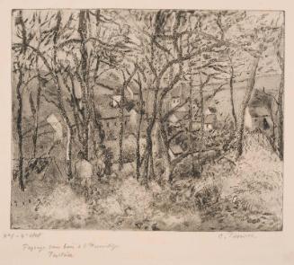 Wooded Landscape at the Hermitage, Pontoise