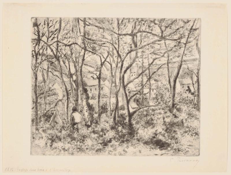 Wooded Landscape at the Hermitage, Pontoise