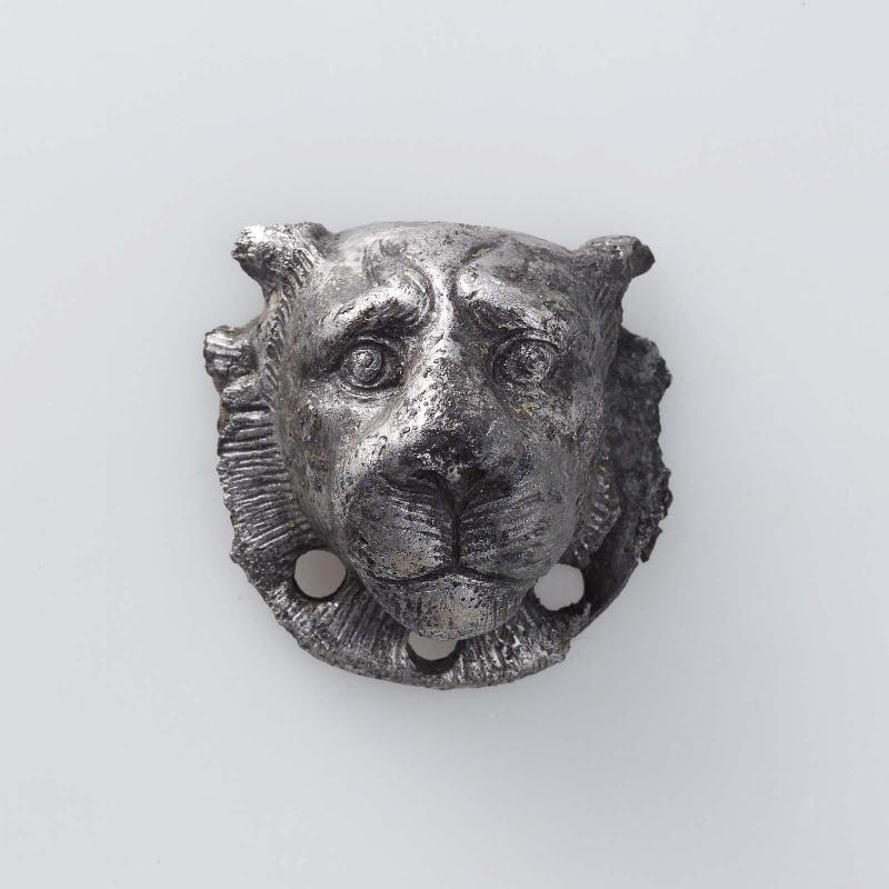 Silver horse trappings