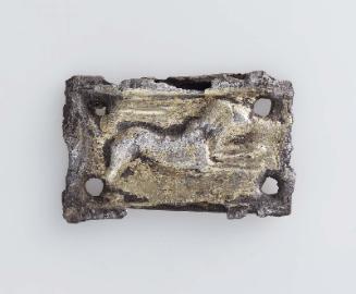 Silver horse trappings