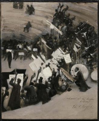 Rehearsal of the Pasdeloup Orchestra at the Cirque d'Hiver