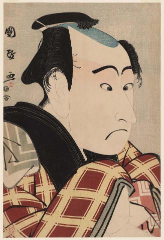 Actor Ichikawa Danjûrô VI as the footman (Yakko) Danpei (?)
