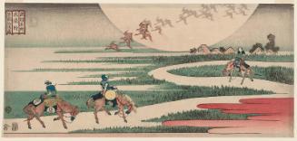 Musashi Plain (Musashino), from the series Famous Places in the Provinces (Shokoku meisho)