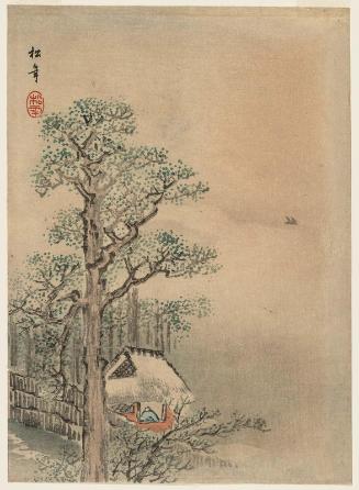 Landscape: Hermit's Hut under Trees