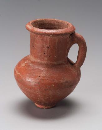 Red burnished juglet