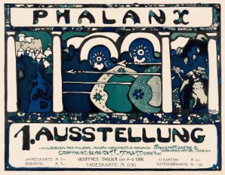 Poster for First Phalanx Exhibition