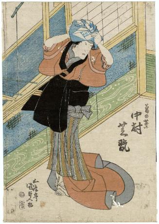 Actor Nakamura Shikan II as Kuzunoha