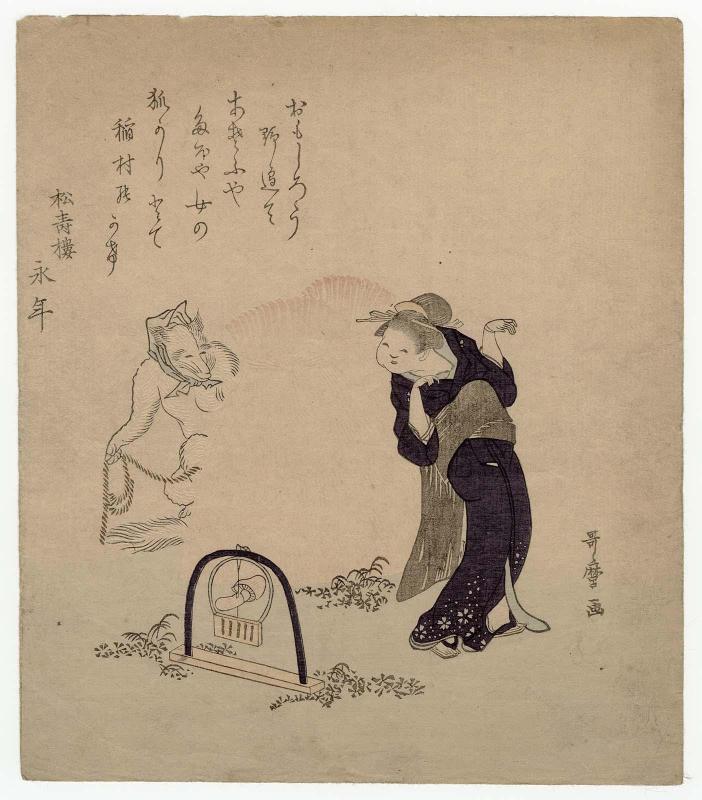 Fox Catching a Woman