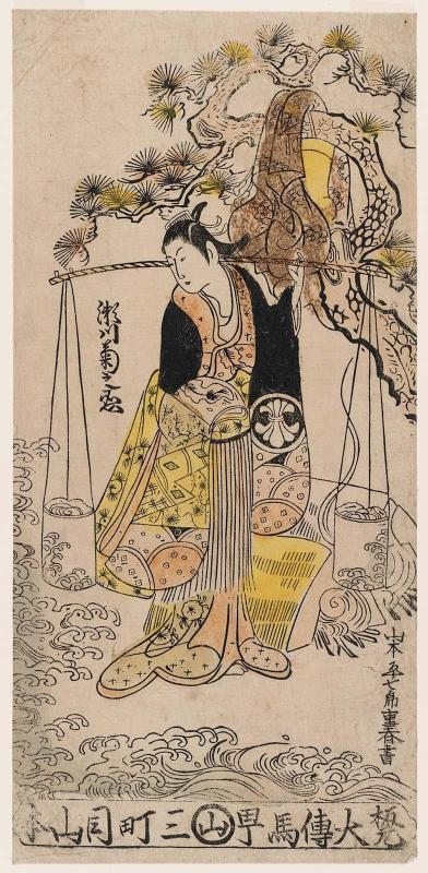 Actor Segawa Kikunojô I as Mizue Gozen