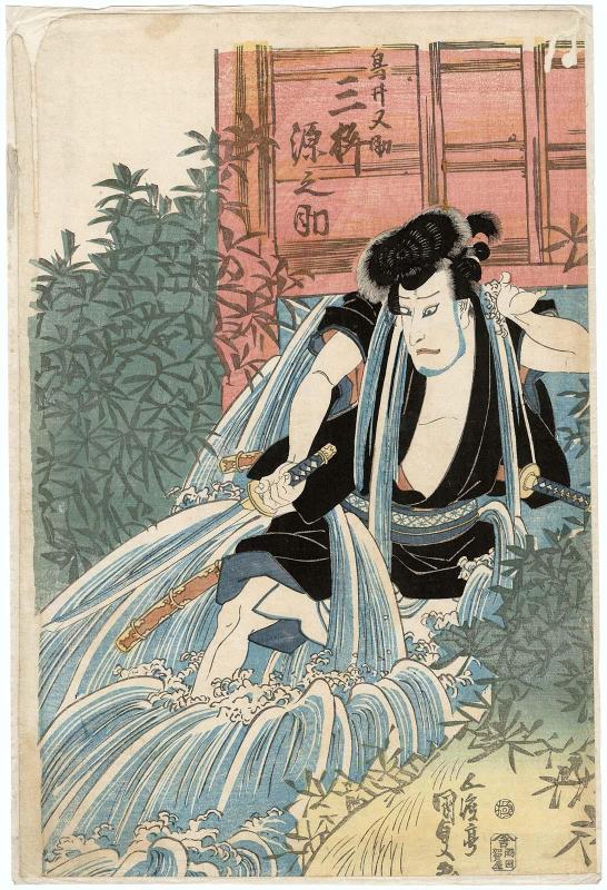 Actor Mimasu Gennosuke I as Torii Matasuke