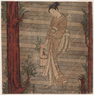 Kiyomizu Temple (Shimizu), from the series Fashionable Seven Komachi (Fûryû nana Komachi)