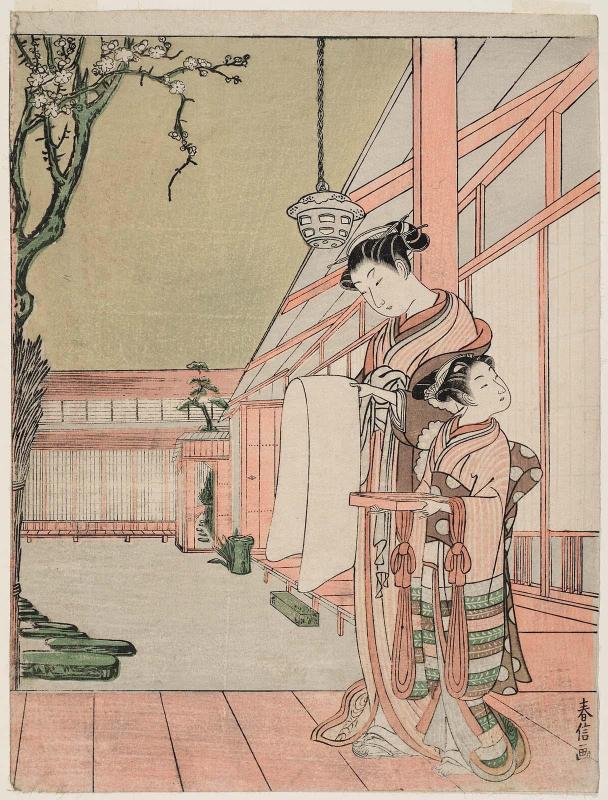 Courtesan Writing a Letter