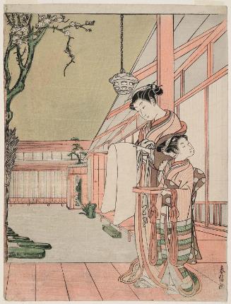 Courtesan Writing a Letter