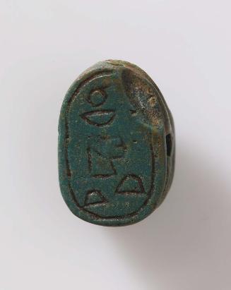 Scarab with prenomen of Ahmose