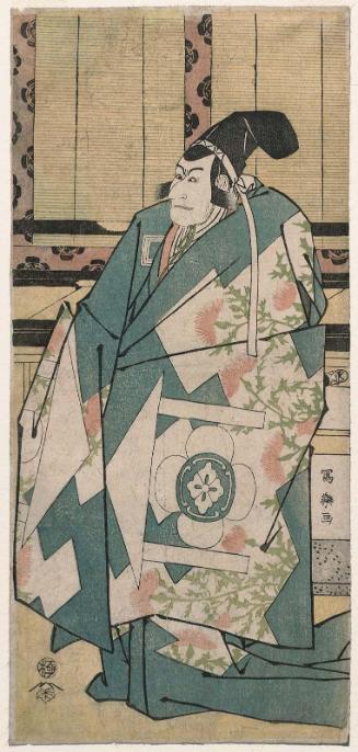 Actor Ichikawa Ebizô as Kudô Saemon Suketsune