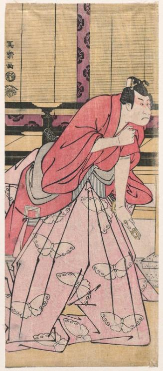 Actor Ichikawa Danjûrô VI as Soga no Gorô Tokimune