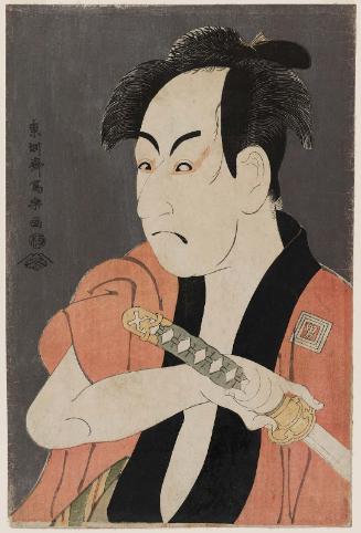 Actor Ichikawa Omezô I as the Footman (Yakko) Ippei