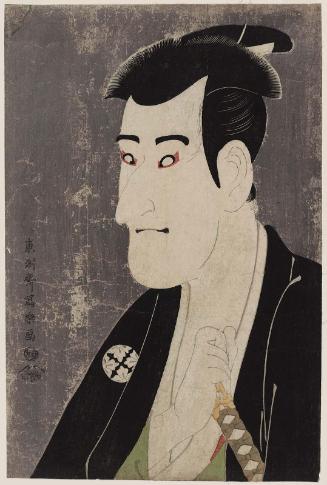 Actor Ichikawa Komazô III as Shiga Daishichi