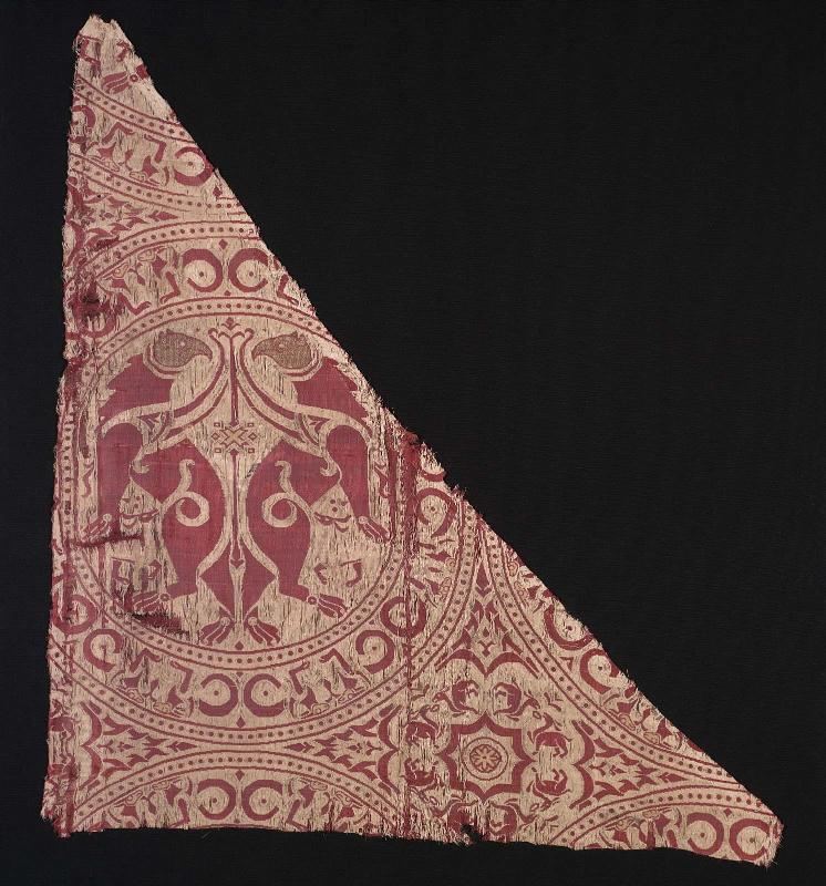 Textile fragment from reliquary of St. Librada