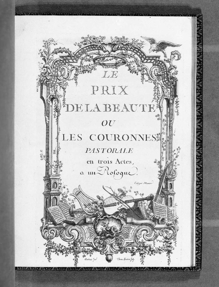 La Prix de la beauté, ou les couronnes