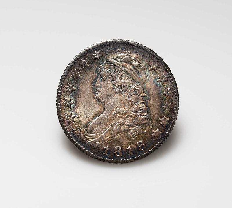 Capped Bust type (with motto)