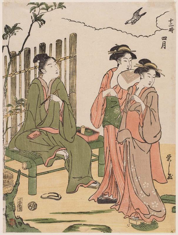 The Fourth Month (Shigatsu), from the series Twelve Times of the Year (Jûniji)