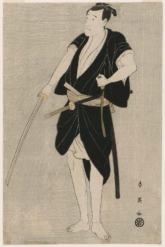 Actor Ichikawa Danjûrô VI as Ono Sadakurô