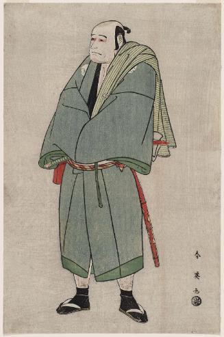 Actor Arashi Ryûzô II as Teraoka Heiemon