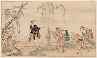 Crossing a Log Bridge, from the album Colors of Spring (Haru no iro)