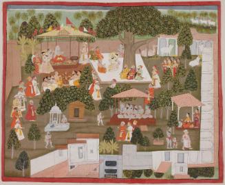 Maharana Sangram Singh of Mewar Visiting Savina Khera Math