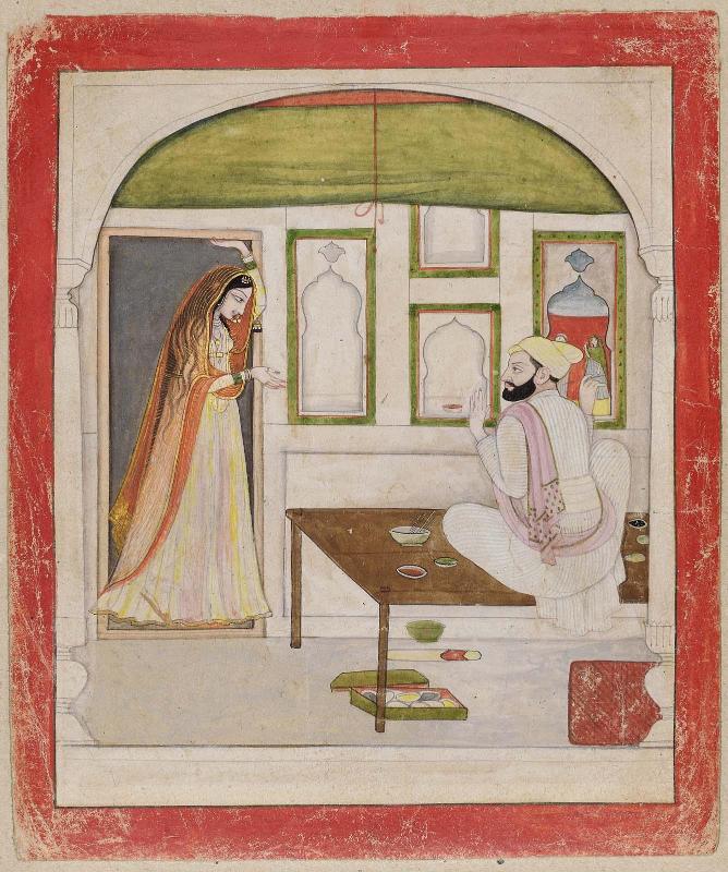 Woman and a Painter
