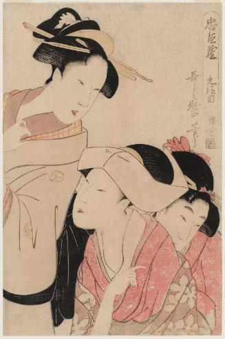 Act IX (Kudanme), from the series The Storehouse of Loyal Retainers (Chûshingura)