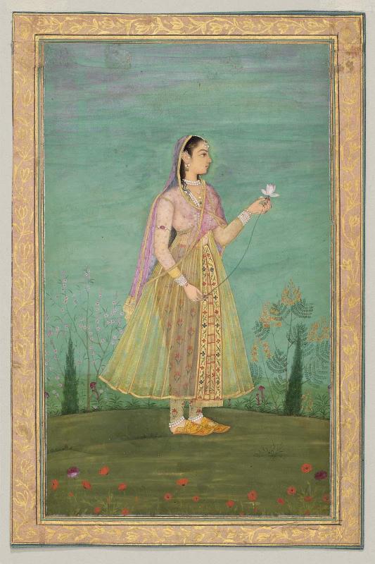 Woman with a Flower