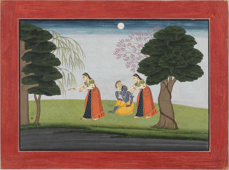 Krishna Vanishes from His Favorite