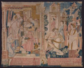 Tapestry: Two Miracles of the Eucharist  (from the series THE STORY OF THE HOLY SACRAMENT)