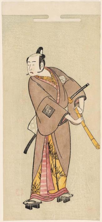 Actor Ichikawa Komazô II as Karigane Bunshichi
