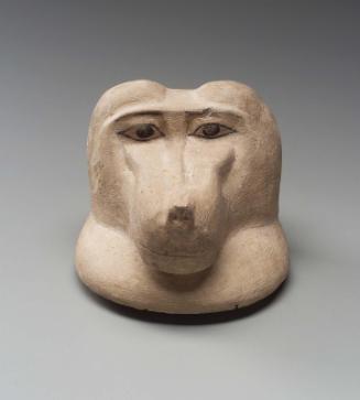 Lid of a canopic jar