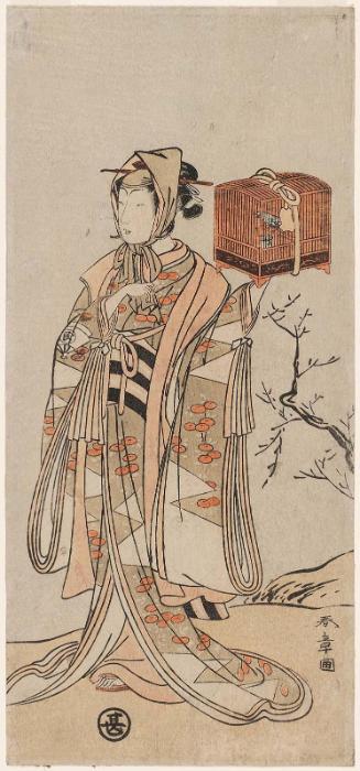 Actor Onoe Tamizô I as Okiku