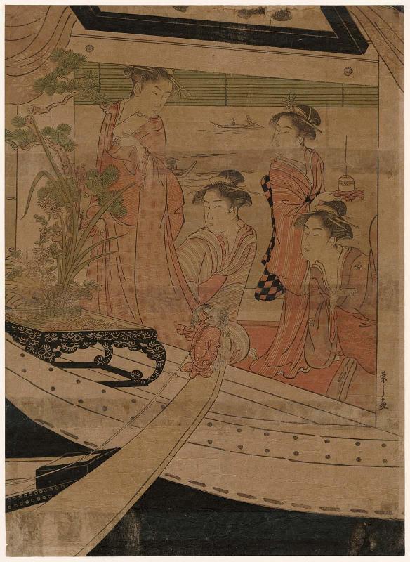 A Party on the Pleasure Boat Yoshinomaru