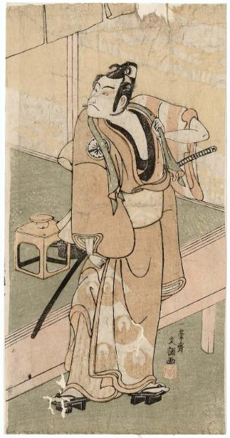 Actor Matsumoto Kôshirô III as Soga no Gorô