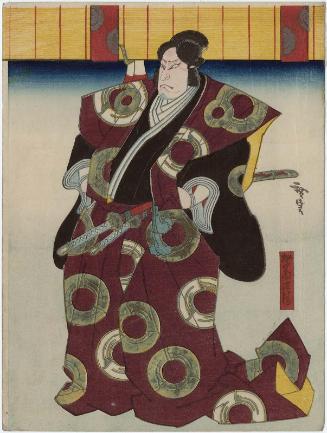 Actor Nakamura Utaemon IV as Katô Masakiyo