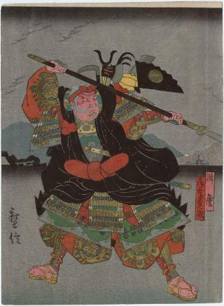 Actor Onoe Tamizô II as Benkei