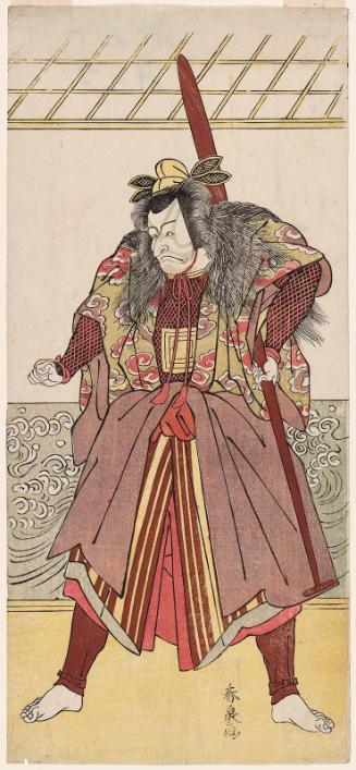 Actor Ichikawa Danjûrô V as Tenjiku Tokubei