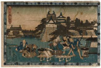 Act III (Sandanme), from the series The Storehouse of Loyal Retainers (Chûshingura)