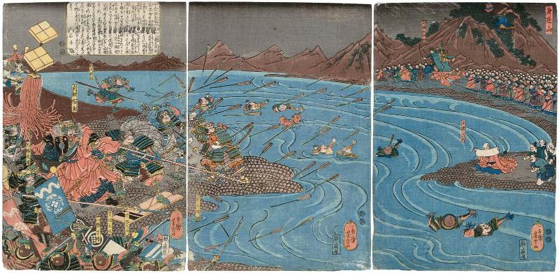 Nichirai Shônin at the Battle of Kawanakajima