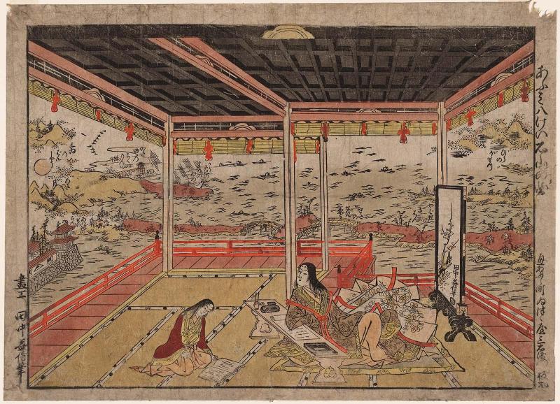 Eight Views of Ômi Seen from Ishiyama Temple (Ômi hakkei Ishiyama no zu)
