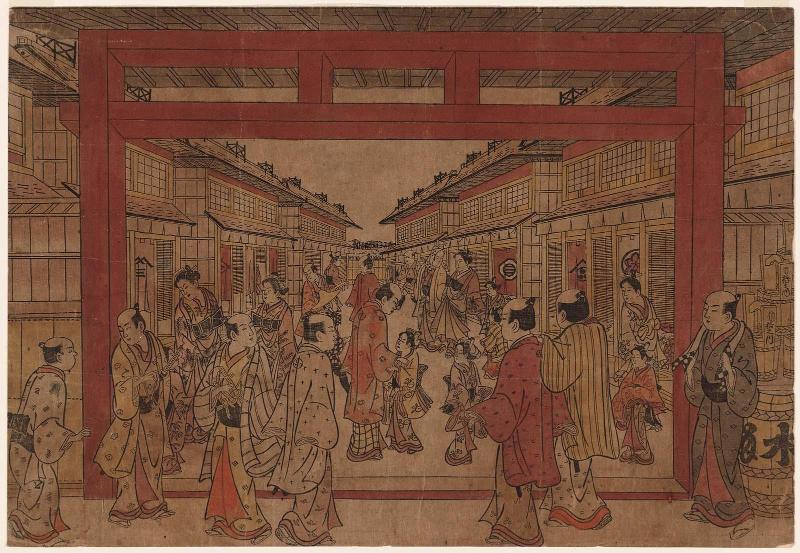 Naka-no-chô in the Yoshiwara (Yoshiwara Naka-no-chô)