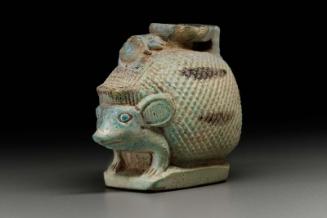 Vessel (aryballos) in the form of a hedgehog