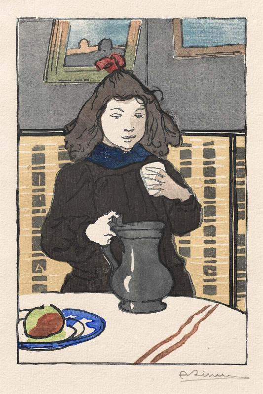 Young Girl with Pitcher (La petite fille au pot)